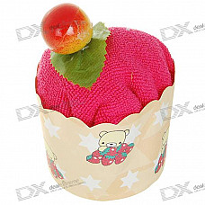 Cute Mini Cake Shaped Towel Gift (Color Assorted)