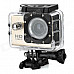 S50W 1080P 1.5" LTPS Wide Angle 12MP Wi-Fi HD Waterproof Sport Camera Camcorder - Gold + Black