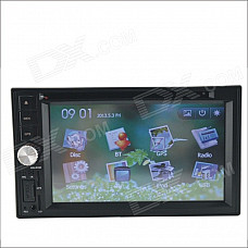 336DG Universal 6.2" Screen DVD Player w/ Radio, GPS Navigation, Bluetooth, Steering Wheel Control