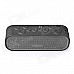 MOCREO Crater Portable Wireless Outdoor Waterproof Bluetooth v4.0 Speaker w/ NFC - Black