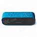 MOCREO Crater Portable Wireless Outdoor Waterproof Bluetooth v4.0 Speaker w/ NFC - Blue