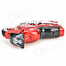 Creative Motorcycle Windproof Gas Butane Lighter - Red + Black