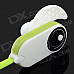 HV803 Bluetooth V3.0 + EDR In-Ear Style Earphones w/ Microphone - Green + White