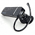 Y003 Bluetooth V3.0 Ear-hook Earphone w/ Microphone for IPHONE / Samsung - Black