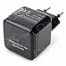CYF-BT303 EU Plug Bluetooth V2.1 Music Receiver w/ USB 2.0 / 3.5mm Audio Cable - Black