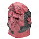 Halloween Party Cosplay Devil Rubber Mask - Red + Black