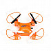 CX CX-023 360 Degree Eversion Mini 4-CH 2.4GHz Radio Control R/C Quadcopter w/ Gyro - Orange