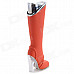 Creative Women's Boot Shaped Zinc Alloy Butane Lighter - Orange