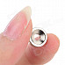 Round Hole Shaped N35 NdFeB Magnets - Silver (10 PCS)