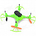 IA 8957V 2.4GHz 4-CH R/C Quadcopter w/ 300KP Camera + 6-Axis Gyro - Silver + Green