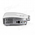 LED-9 External Wi-Fi HD LED Home / Business Projector - White + Silvery Grey