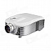 LED-9 External Wi-Fi HD LED Home / Business Projector - White + Silvery Grey