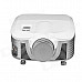 LED-9 External Wi-Fi HD LED Home / Business Projector - White + Silvery Grey