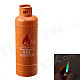 Fashion Gas-Jar Shaped Zinc Alloy Windproof Butane Lighter - Orange