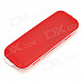 DOSS DS-1166 Portable Wireless Bluetooth Handsfree Speaker w/ Mic / TF Slot for IPHONE / IPOD - Red