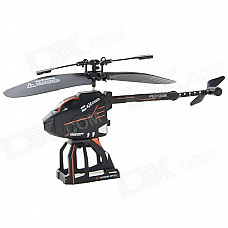 SmToys J083 2.5-Channel Folding Remote Control Deformation Helicopter - Black + Orange