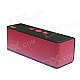 CKY BC235E Portable Wireless Bluetooth V3.0 Speaker w/ TF / 3.5mm - Black + Red