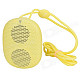 DOSS DS-1196 Portable Mini Wearable Wireless Bluetooth Speaker w/ TF Slot / Hands-free Call - Yellow