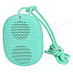 DOSS DS-1196 Portable Mini Wearable Wireless Bluetooth Speaker w/ TF Slot / Hands-free Call - Green