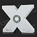 Doss DS-1198 Asimon X1 Wireless Bluetooth Stereo Speaker w/ 48-LED / Micro USB / TF - White