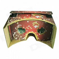 DIY Google Cardboard Virtual Reality 3D Glasses (Christmas Edition)