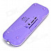 DOSS DS-1166 Wireless Bluetooth Handsfree Speaker w/ Mic / TF Slot for IPHONE / IPOD - Purple