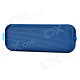 DOSS DS-1166 Portable Wireless Bluetooth Handsfree Speaker w/ Mic / TF Slot for IPHONE / IPOD - Blue