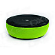 CKY BC09 Portable Wireless Bluetooth Speaker w/ Handsfree, Microphone - Black + Green
