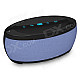 CKY BC09 Portable Wireless Bluetooth Speaker w/ Handsfree, Microphone - Black + Blue