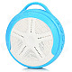 Outdoor Sport Portable Handsfree Bluetooth V4.0 Speaker w/ Microphone / TF - White + Blue