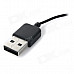 USB 2.0 Charging Cable for Weloop Smart Watch - Black