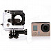 Wi-Fi HD 1080P 30m Waterproof Mini 12.0MP Sports Camera w/ 0.7" LCD, Li-ion Battery 1050mAh - Gold