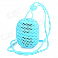 DOSS DS-1196 Portable Mini Wearable Bluetooth V4.0 Speaker w/ TF - Blue
