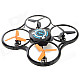 JJRC 600B 2.4GHz 4-CH R/C Quadcopter w/ 300KP Camera / Gyroscope / Lamp - Black + Blue