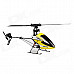 Hisky HFP100 V2 2.4GHz 6-CH 3-Axis R/C Helicopter w/ Gyro -Yellow + Black + White