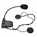 BT Interphone + Handsfree Bluetooth for Motorcycle and Skiing Helmet (5-Hour Talk/200-Hour Standby)