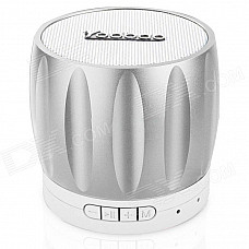 YOOBAO YBL-202 Portable Wireless Bluetooth V3.0 Speaker w/ TF / FM / Micro USB - Silver + White
