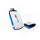 TOCHIC M2-500 USB Wireless Display HDMI Miracast DLNA 2.4GHz / 5GHz Dongle - White + Blue