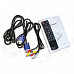 RQ SV-228 1080p HDMI 3500lm HD LED Projector w/ AV / USB / VGA / TV - Black (EU Plug)