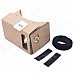 NEJE SZ0048-1 DIY Google Cardboard Virtual Reality 3D Glasses w/ Headband + NFC for 4~4.5" Cellphone