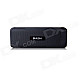 BASN S101 Portable Mini Bluetooth V3.0 Speaker w/ 4400mAh Power Bank / TF / FM - Black