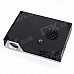 WeShow V3 200lm 1280 x 800 RGB 3-Color DLP HD Mini 3D Home Projector w/ HDMI / USB / Audio - Silver