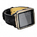 W3 MTK6250A ARM Cortex-A7 Waterproof Smart Bluetooth V3.0 Touch Wrist Watch - Black + Silver