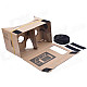 NEJE DIY Google Cardboard Virtual Reality 3D Glasses with Headband for 5~5.5 inch Cellphone