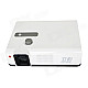 LiYing LY-3D FHD 1080P 2500lm Dual DMD Not-Flash Polarized 3D Projector - White
