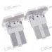 T8 2W 60-Lumen 4x5050 SMD LED Car White Light Bulb (Pair)