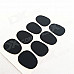 Universal 0.8mm Alto / Tenor Saxophone Bite Block Teeth Pad - Black (32 PCS)