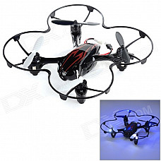 H108C H108C HD 2.4GHz 4-CH R/C Quadcopter w/ 2.0MP Camera / Gyro / Lamp - Black + Red (4 x AAA)