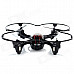 H108C H108C HD 2.4GHz 4-CH R/C Quadcopter w/ 2.0MP Camera / Gyro / Lamp - Black + Red (4 x AAA)