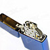 Retro Luxurious Kerosene Lighter - Blue